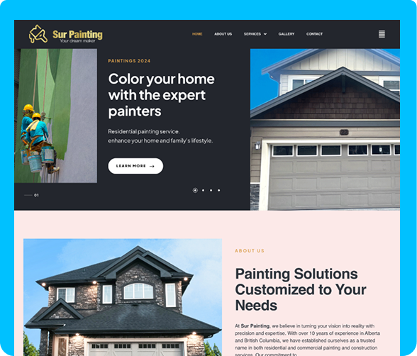 Image gallery marquee